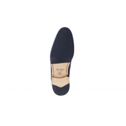 Richelieu homme Noir semelle cuir avec patin - GRAKLEY