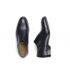 Richelieu homme Noir semelle cuir avec patin - GRAKLEY