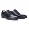 Richelieu homme Noir semelle cuir avec patin - GRAKLEY